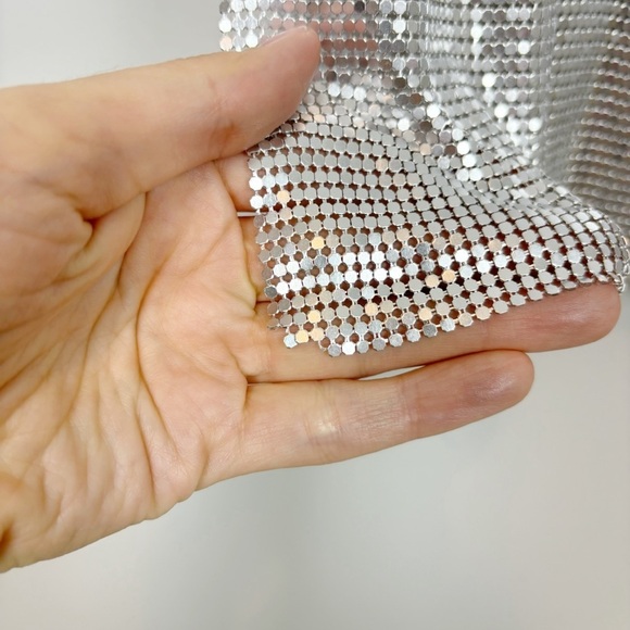 Lovers and Friends Sascha Maxi Skirt in Silver Size XL - Picture 8 of 12